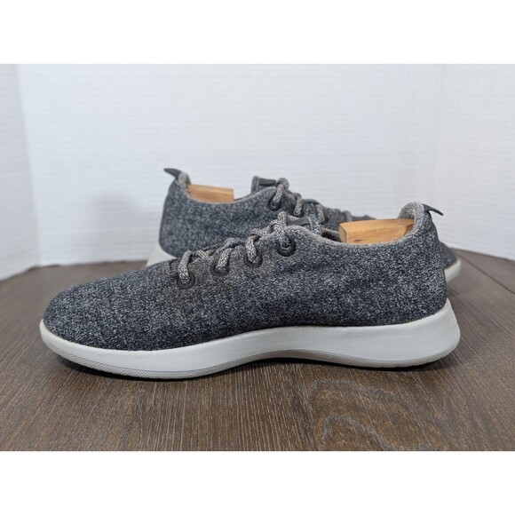 Allbirds Wool Runner Sneakers Mens 10 Gray Wool Casual Stretch Lightweight - Picture 9 of 15